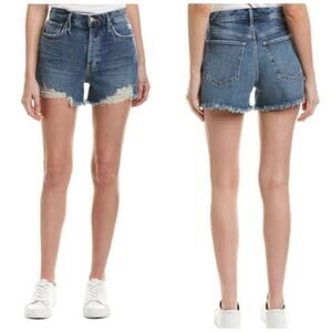 Joe's Jeans The Smith High Rise Cut Off Ripped Shorts Women’s Size 28